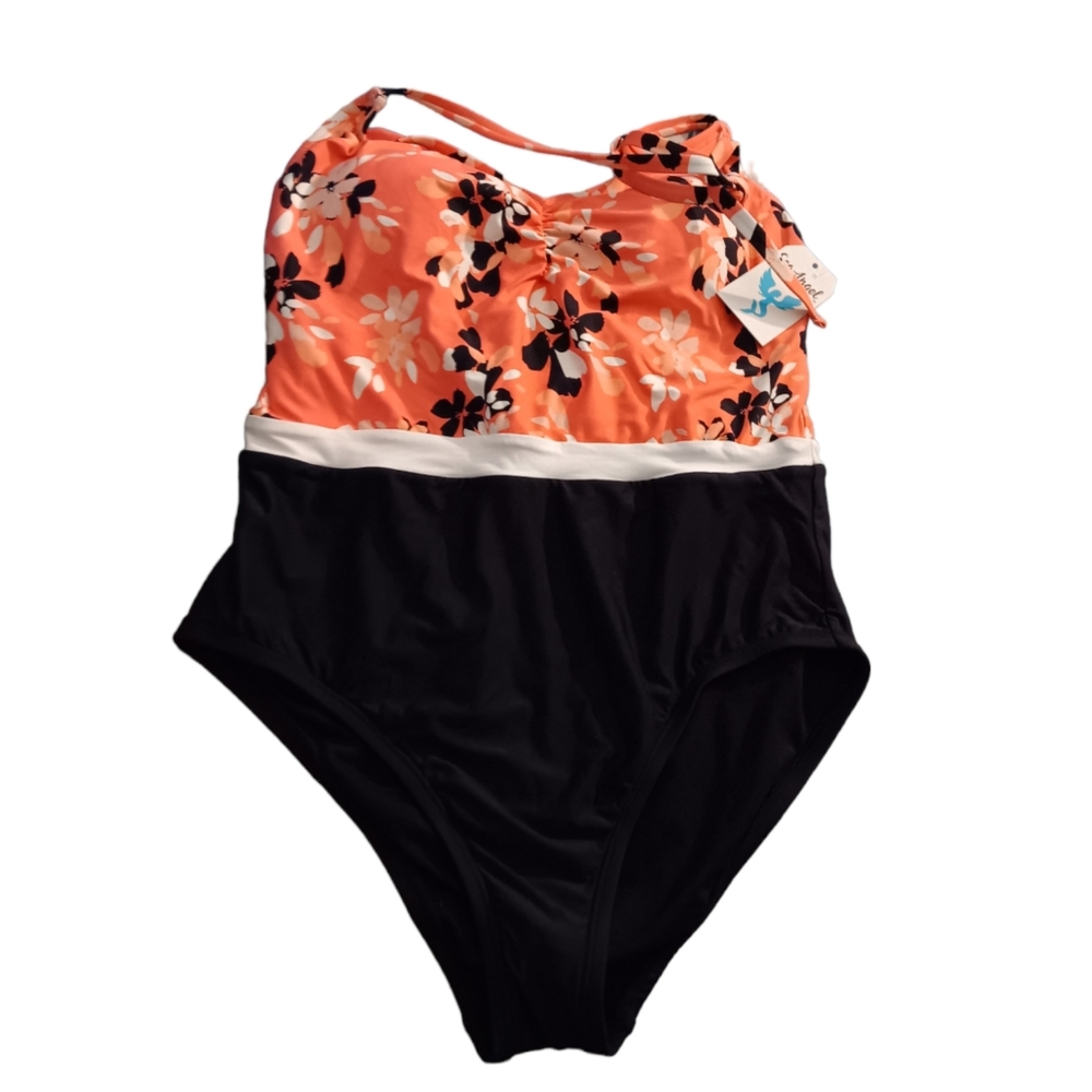 Sea Angel Women's Halter Swimsuit Style Size Medium